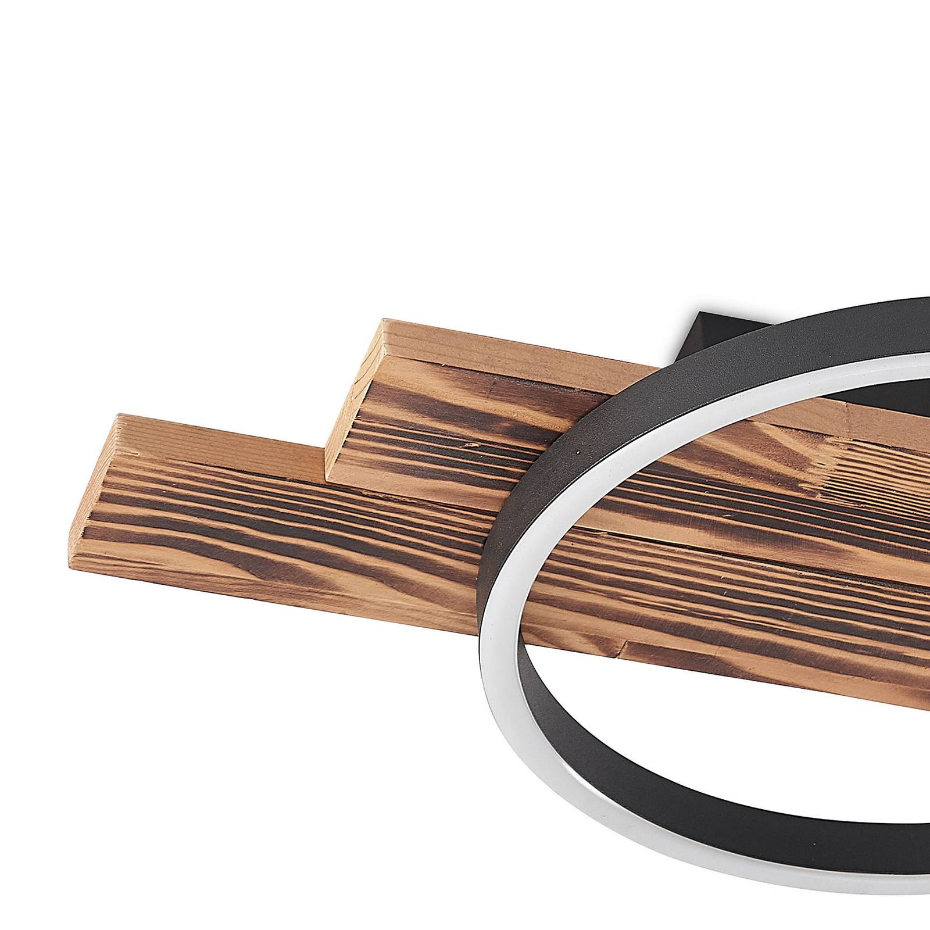 Plafonnier en bois moderneLED, Sentoa