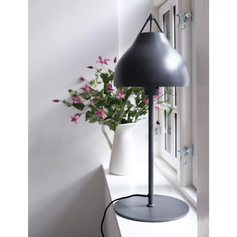 Lampe à poser en noir PYRA