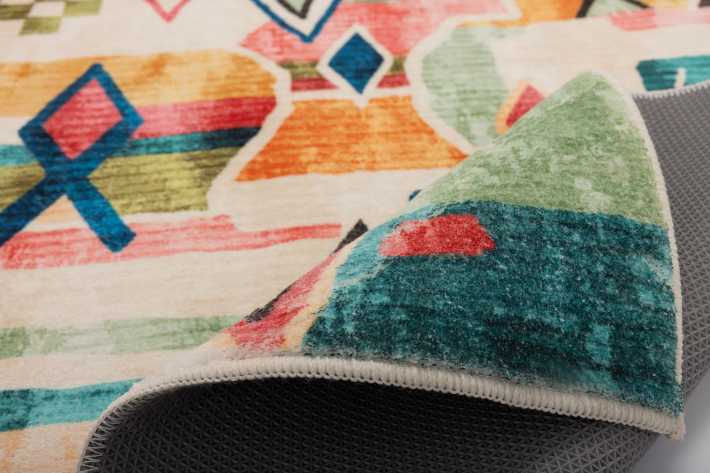Tapis de bain moelleux aux couleurs vives - ARIELLA
