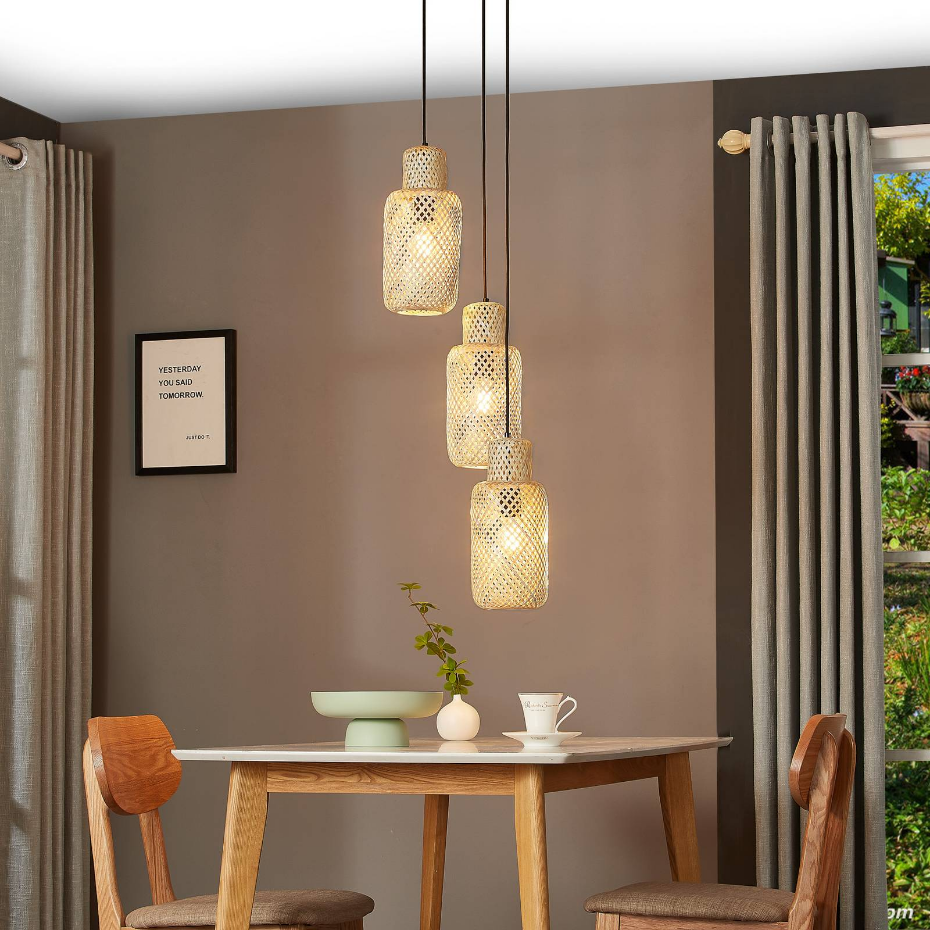 Suspension en bambou traditionnelle, Venora