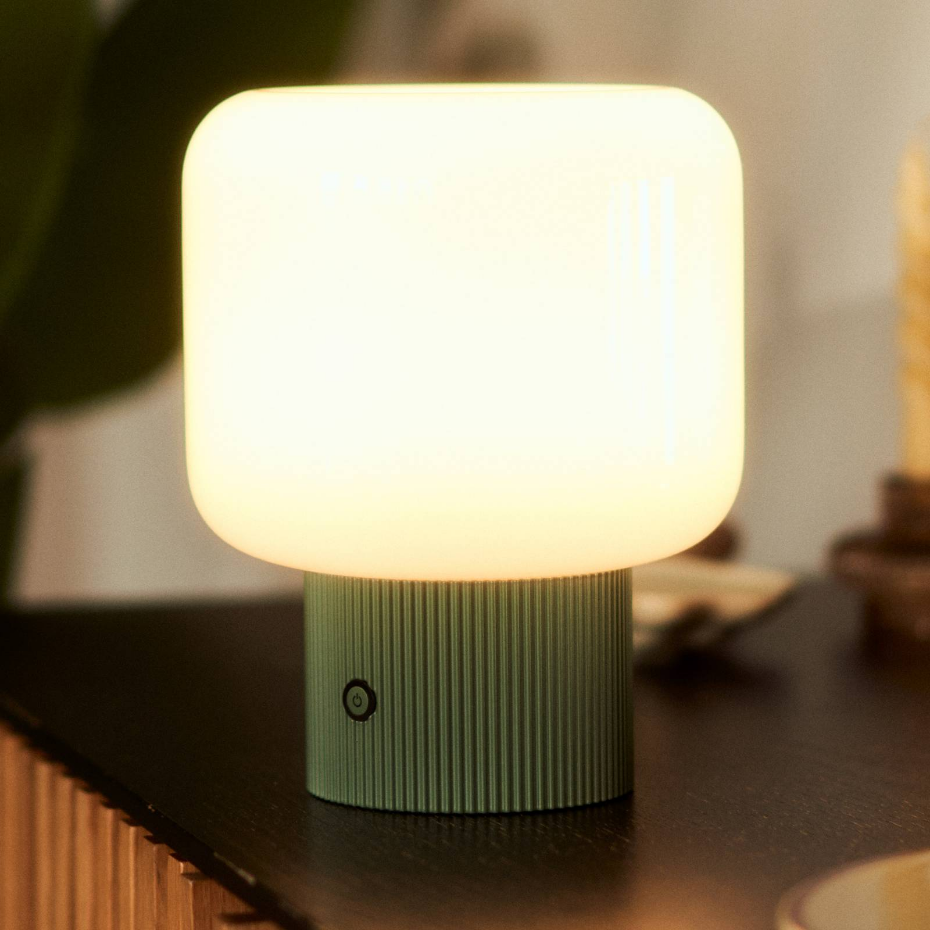 Lampe à poser en verre moderneLED