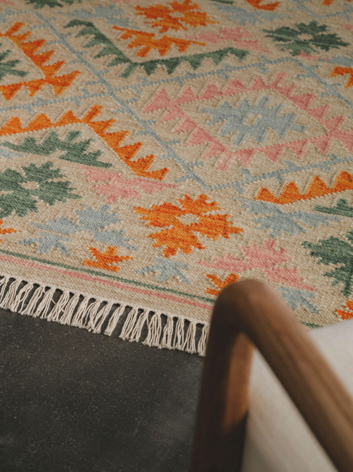 Tapis Kelim tissé main ZOHRA