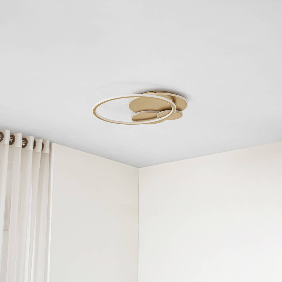 Plafonnier en métal moderneLED, Circulo