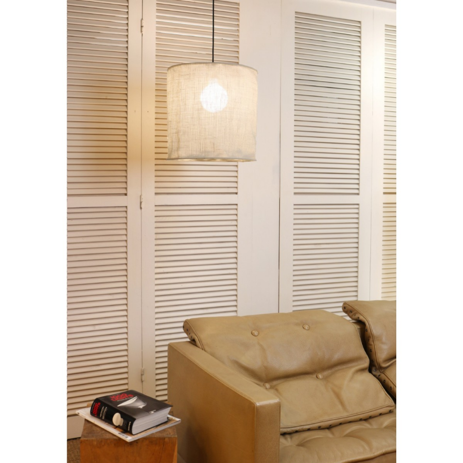 Suspension toile de jute non électrifiée,  JADI