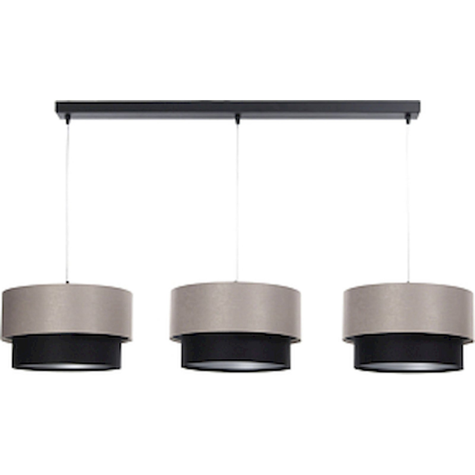 Suspension rectangulaire en PVC Duo ellegant