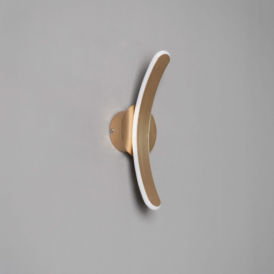 Applique LED arc doré moderne - DAWN