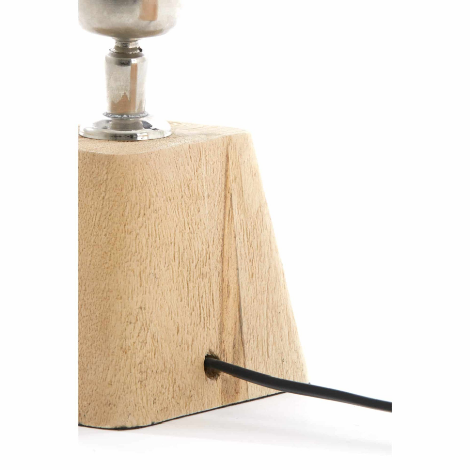 Base De La Lampe Bois KARDAN