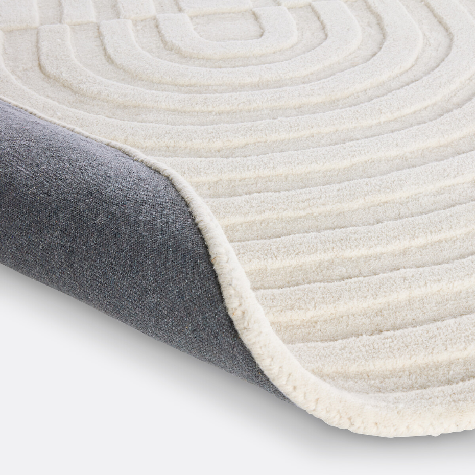 Tapis ovale en laine, Malko