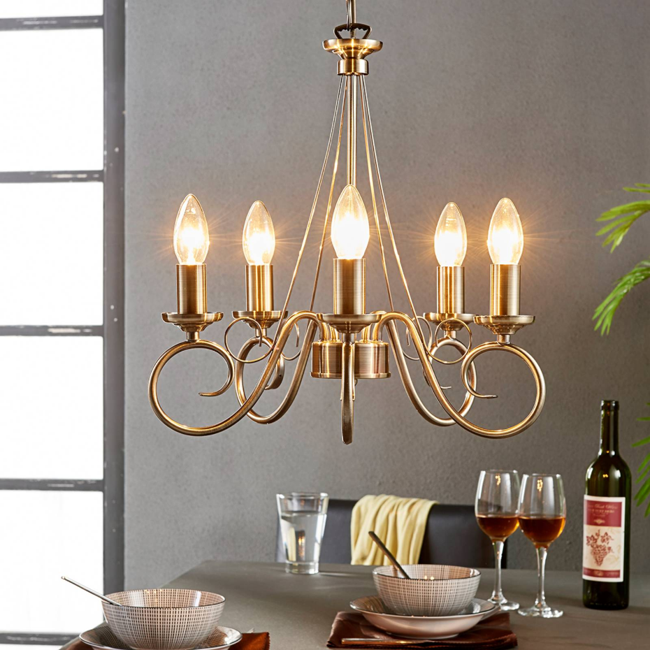 Lustre en métal antique, Marnia