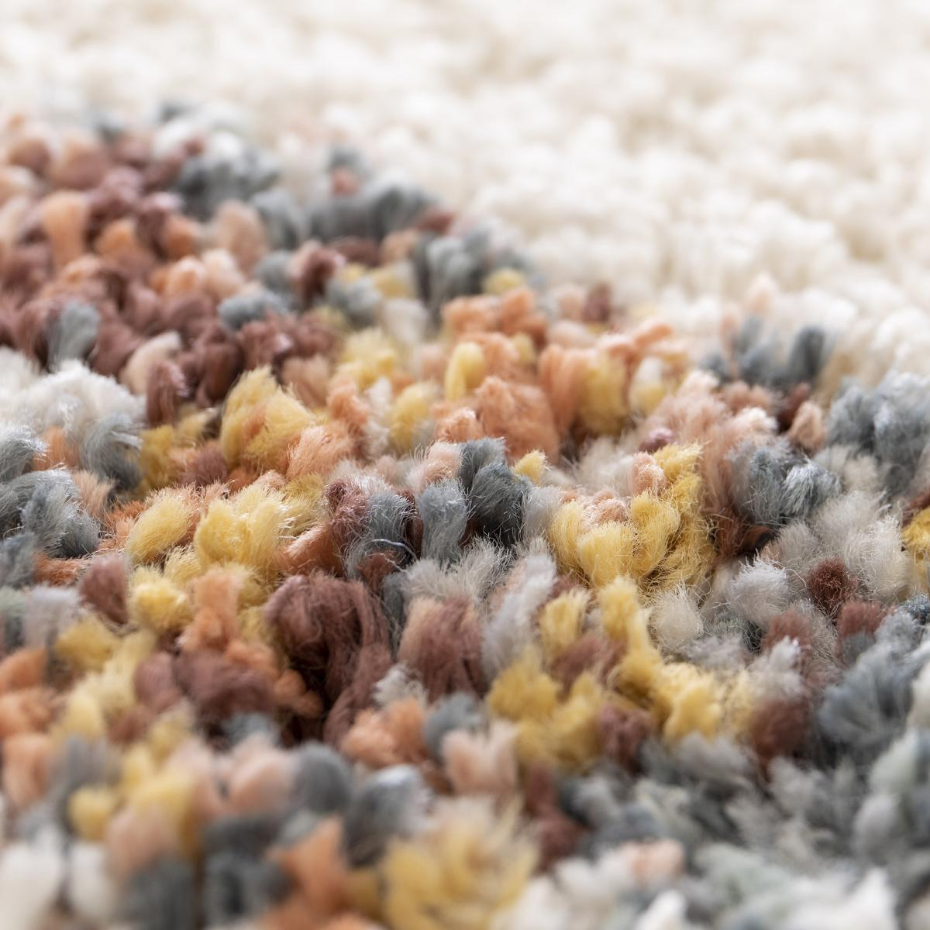 Tapis shaggy tissé motif berbère AURORA 1