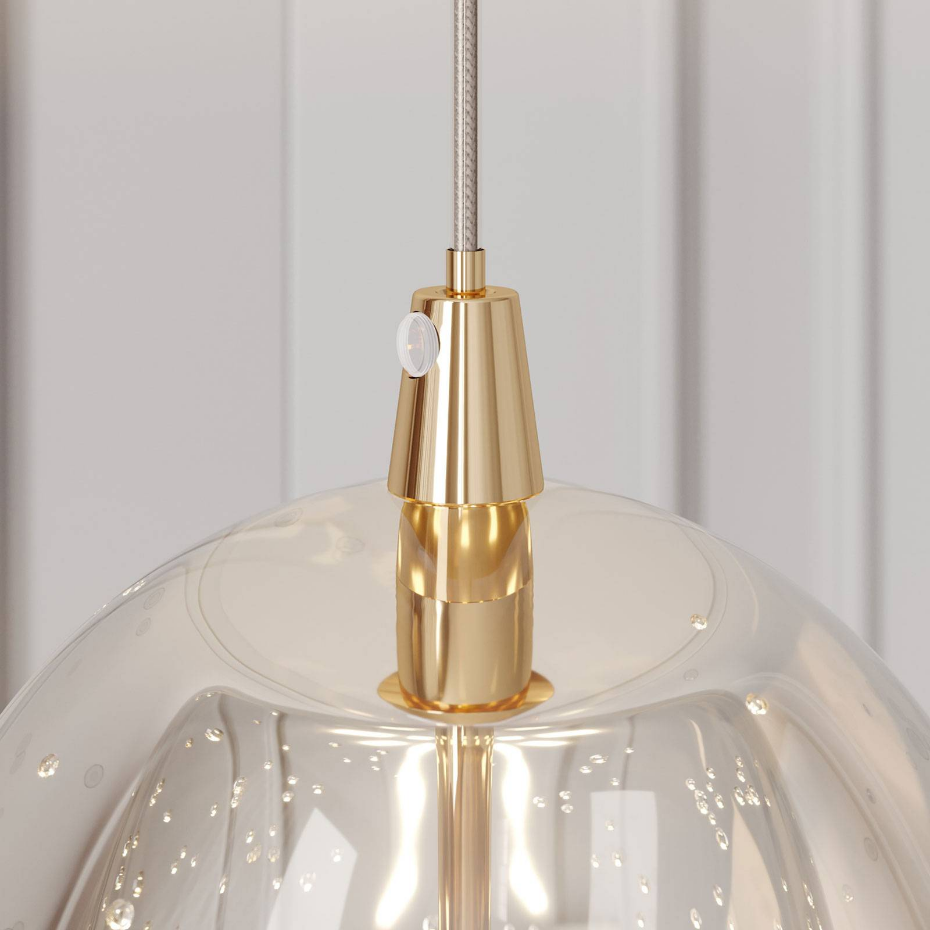 Suspension en verre moderneLED, Hayley