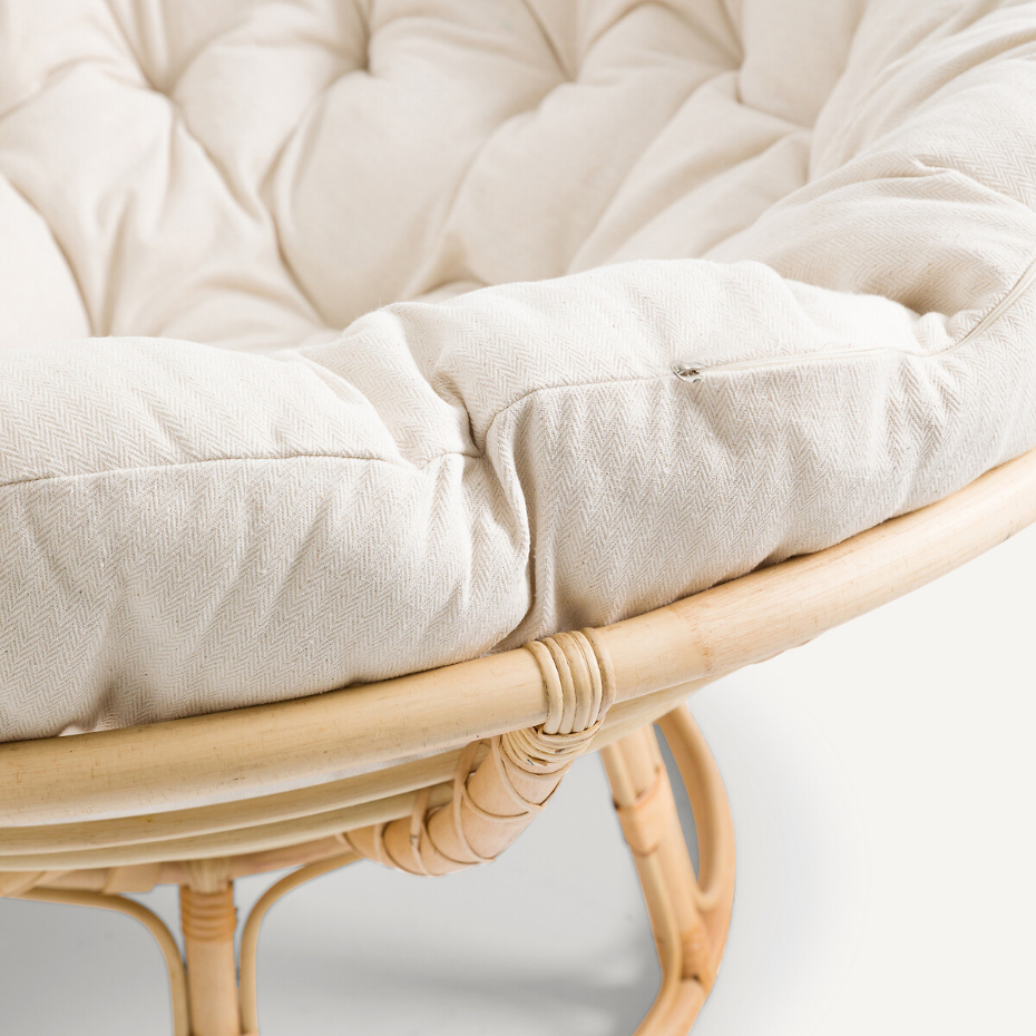 Fauteuil papasan rotin, Aranias