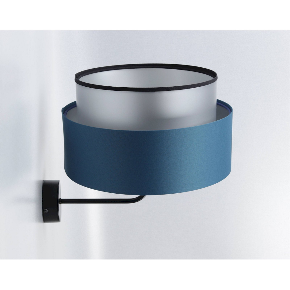Applique murale ronde en plastique Duo ellegant