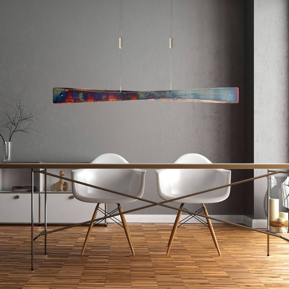 Suspension En Aluminium Design Led, Lian