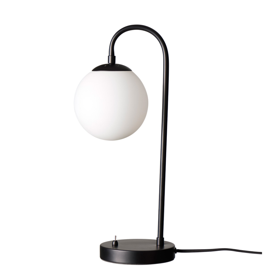 Lampe à poser en Verre et Métal CAFÉ PARIS
