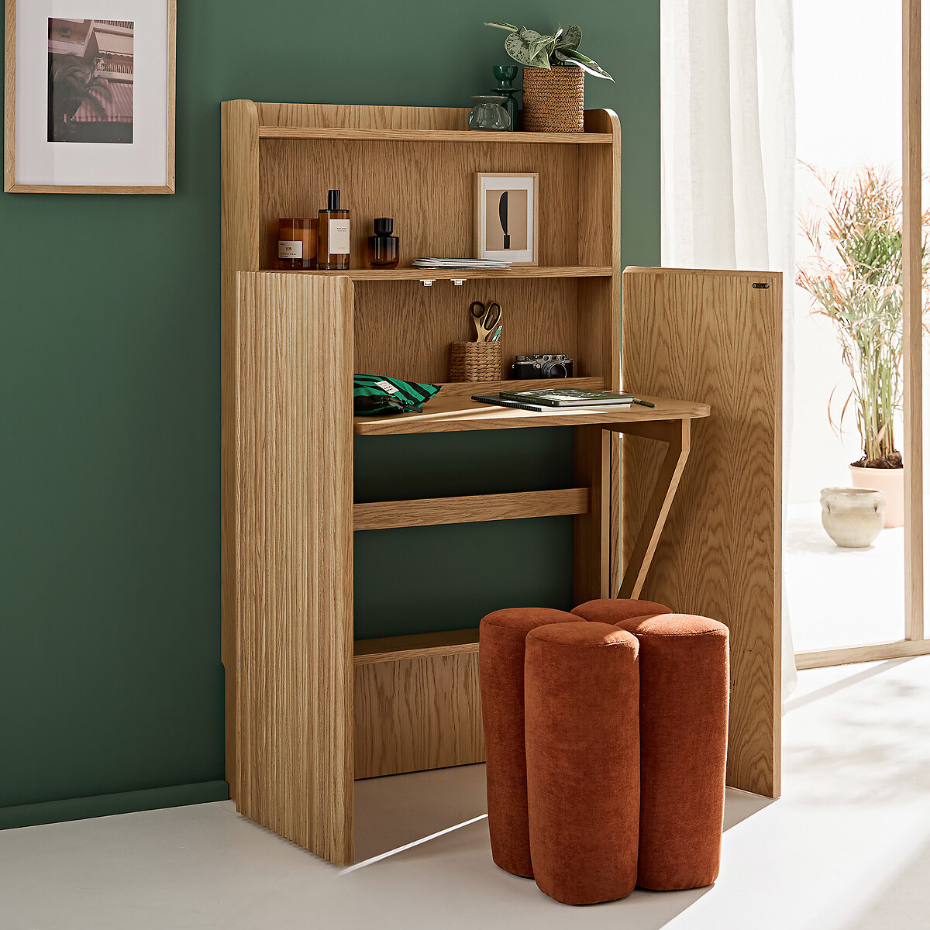 Bureau étagère, Maoro