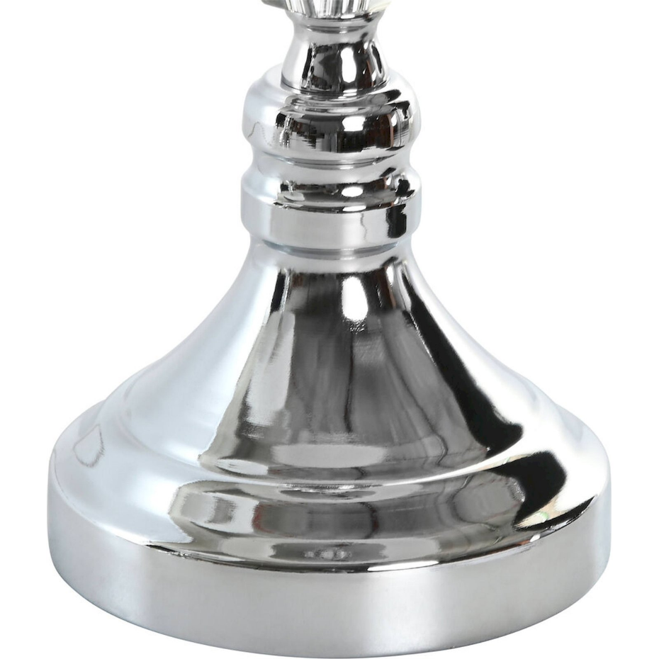 Lampadaire en métal et verre rond Moderno