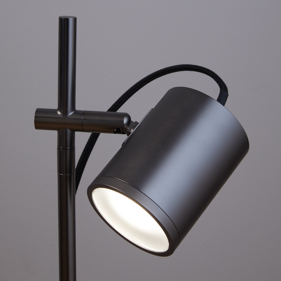 Liseuse spot orientable graphite, Girevole