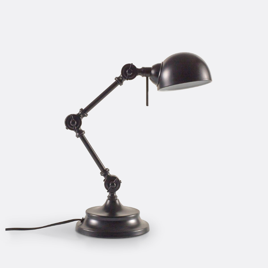 Lampe bureau, métal acier style industriel, Kikan