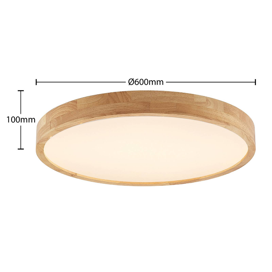 Plafonnier en bois moderneLED, Lanira