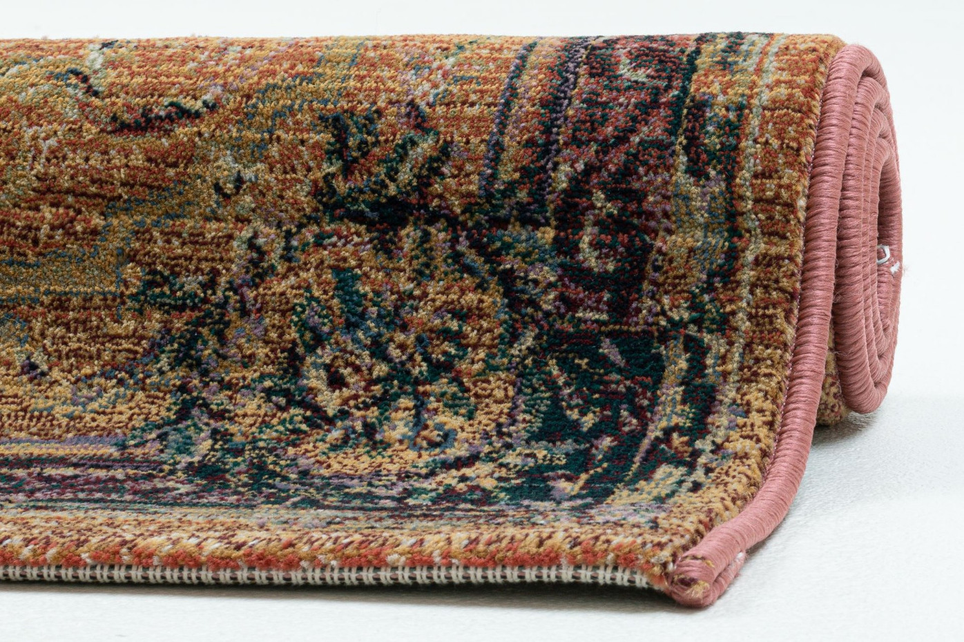 Tapis Gabiro Medaillon, tissé, rond