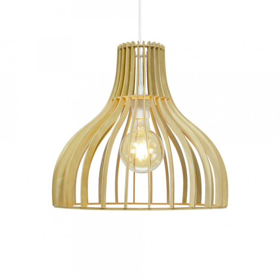Suspension en bois de peuplier, BISTONE