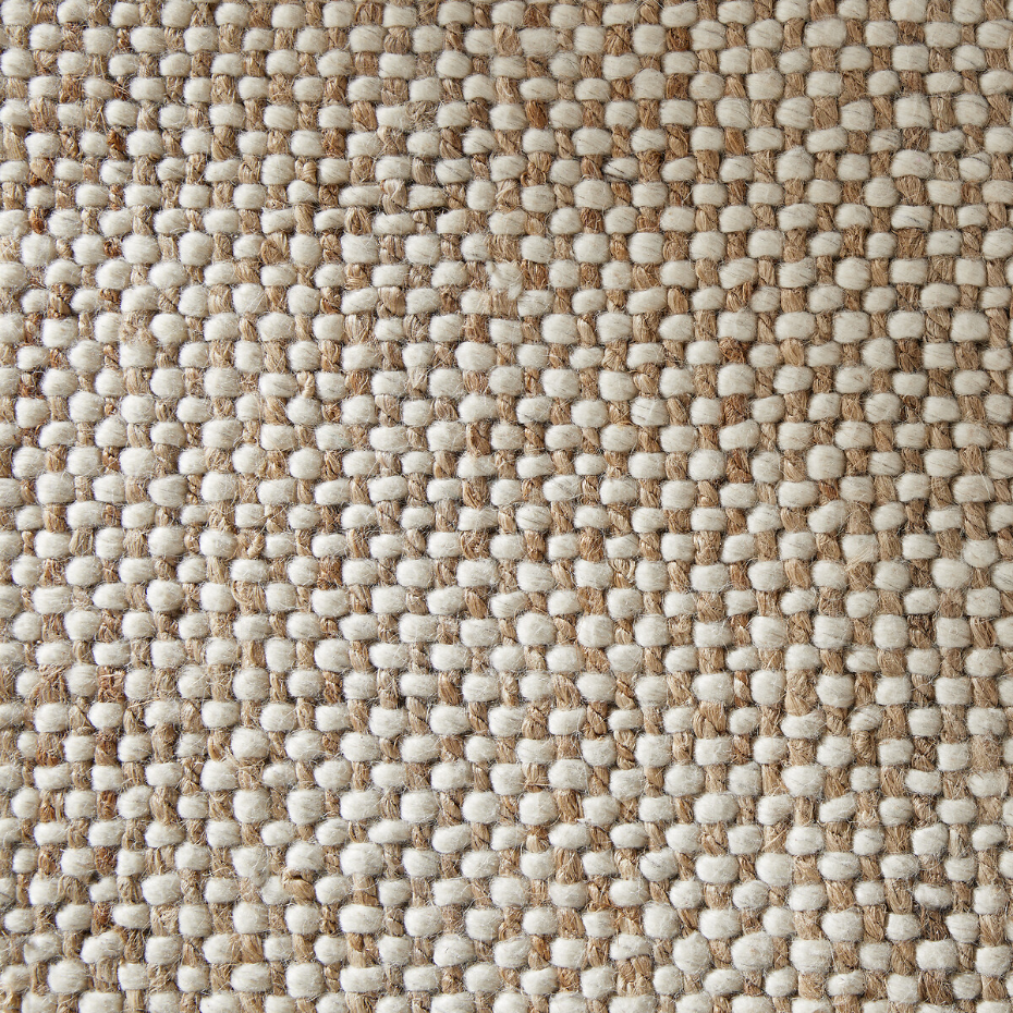 Tapis laine et jute, tissé main, Ishaan
