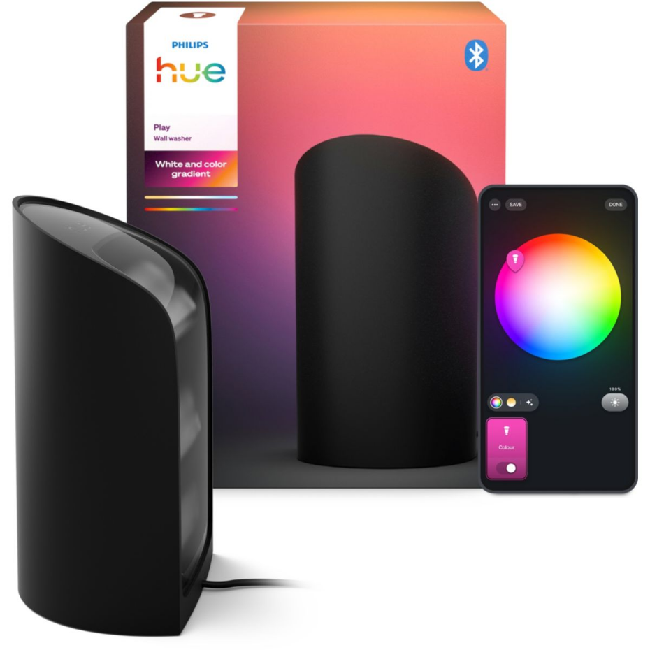 Lampe connectée Hue Play Wall washer black