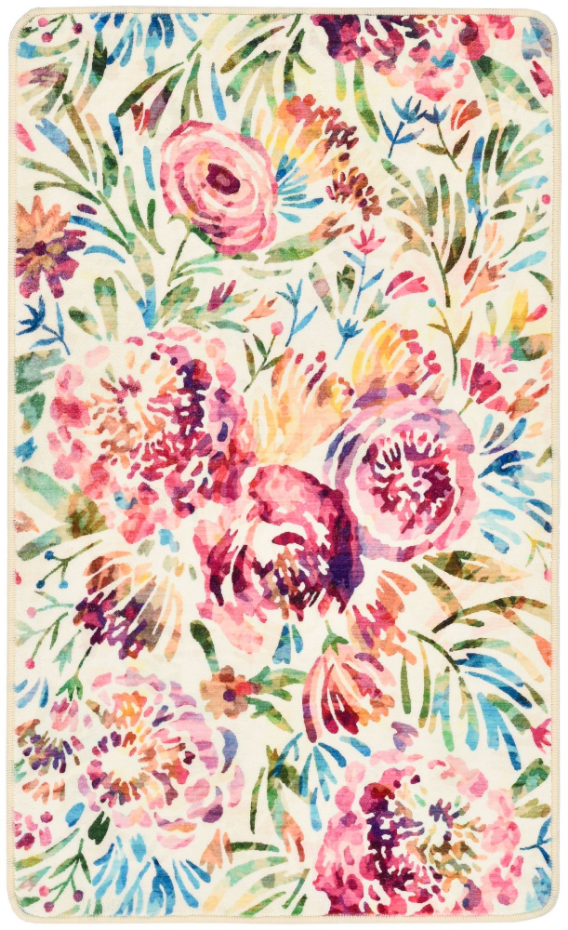 Tapis de bain imprimé doux - Aquata