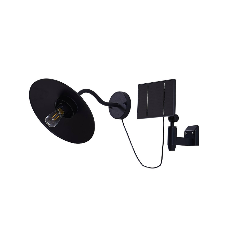 Lampe solaire extérieure en aluminiumLED