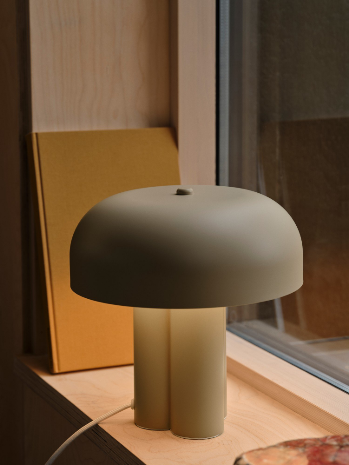 Lampe à poser Sandro  Métal Marron clair ,  H. 26 - IP20 - E27 /  Nordlux Intérieur