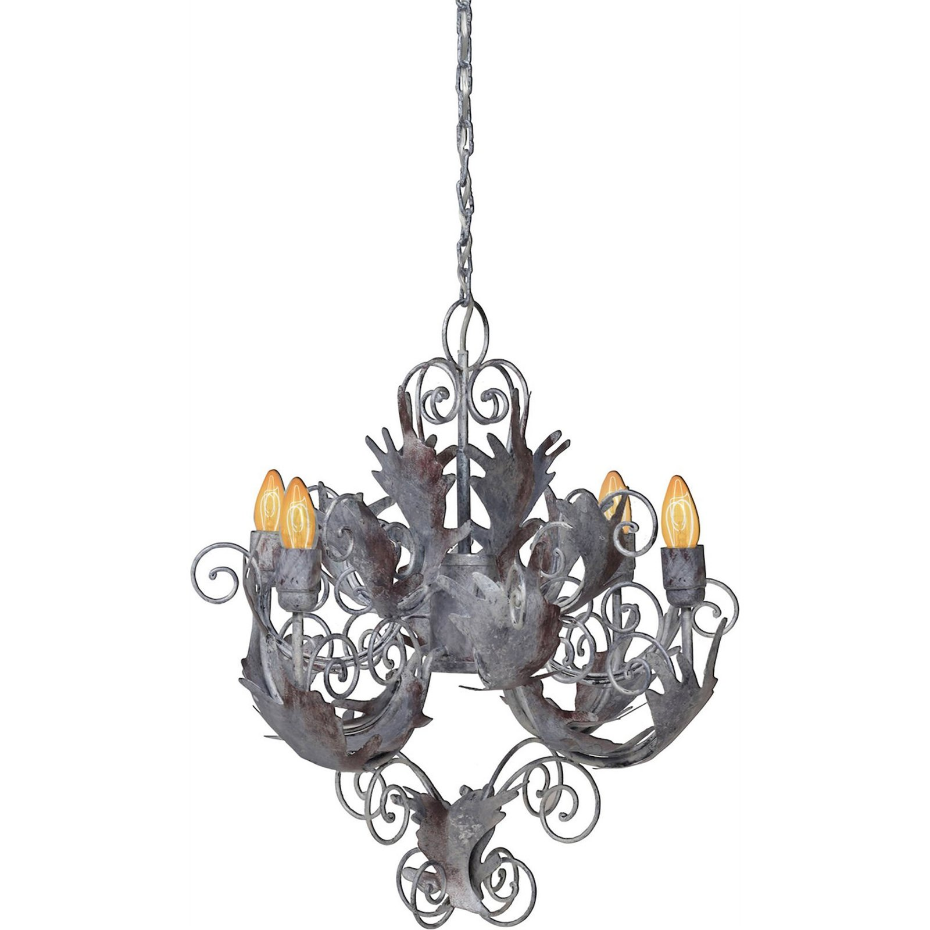 Lustre suspension en fer Fly through small