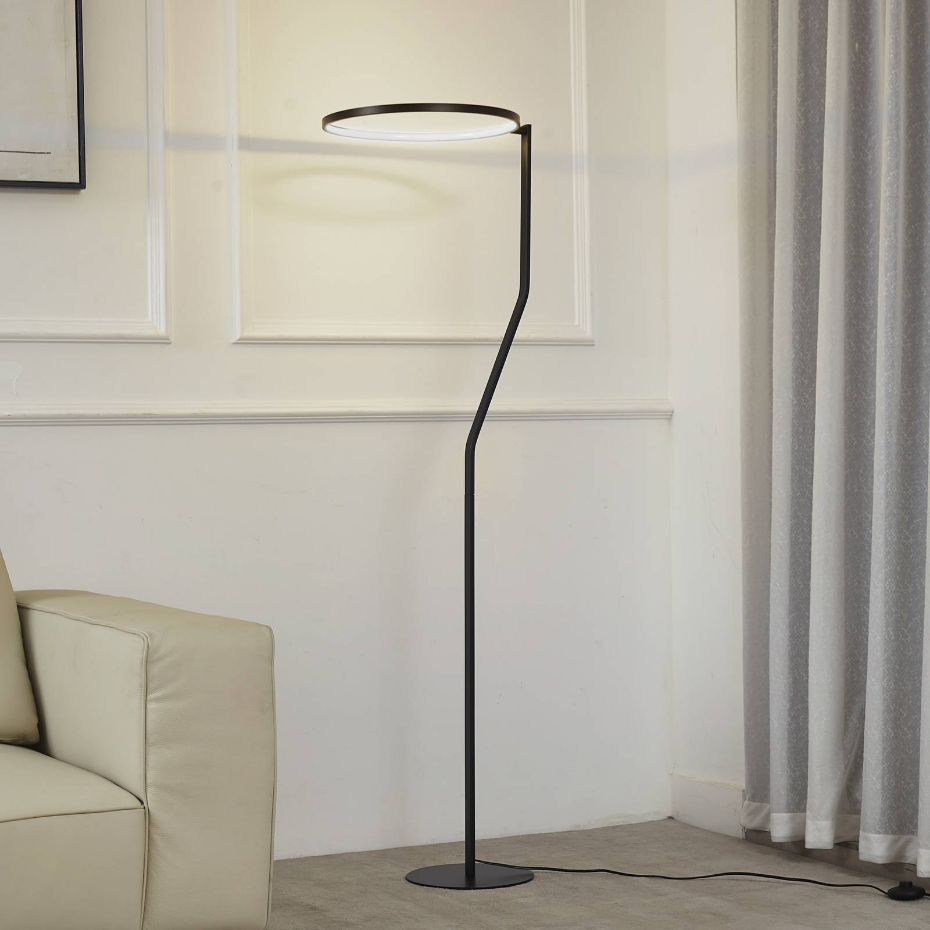 Lampadaire en métal moderneLED, Rayon