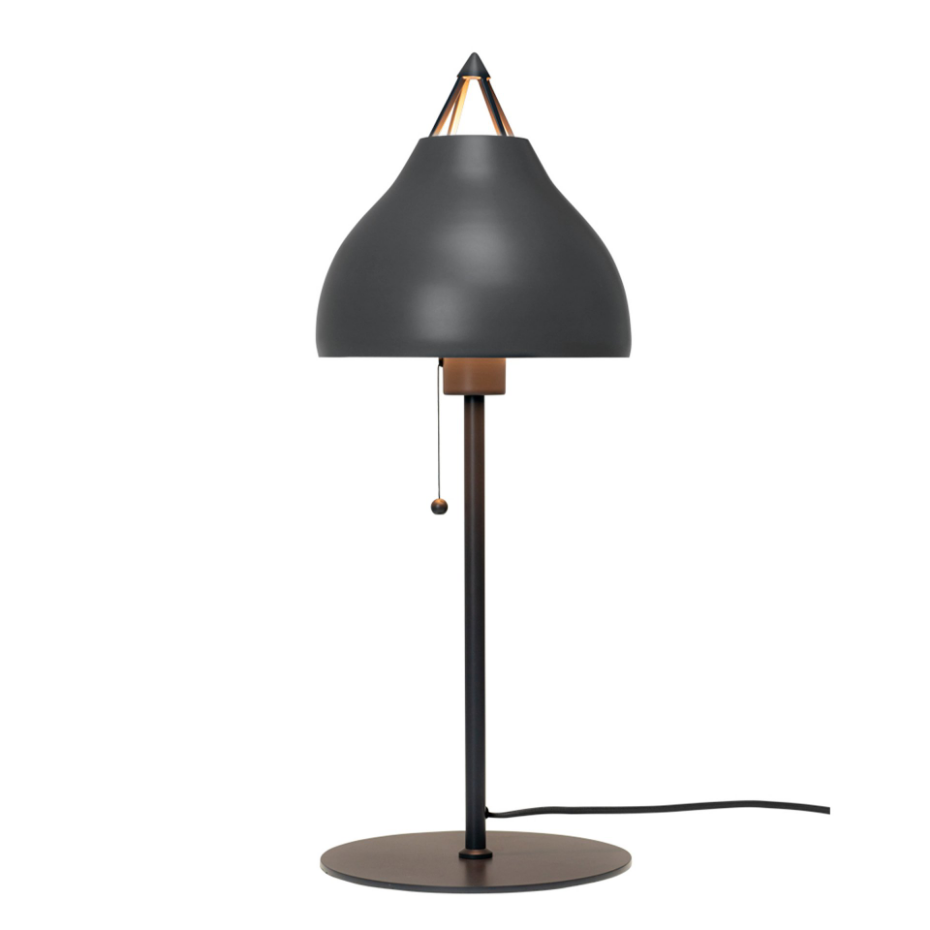 Lampe à poser en noir PYRA
