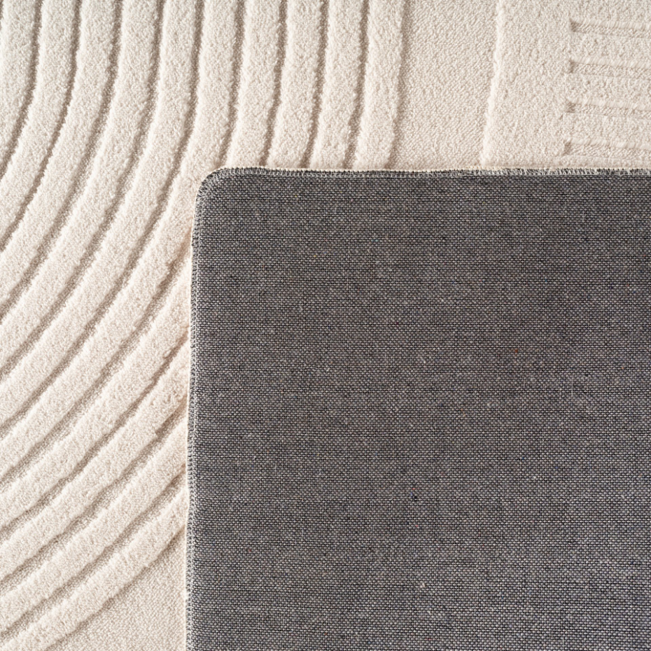 Tapis relief demi arc LENNY