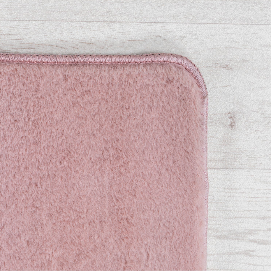 Tapis de salon uni doux ALBA