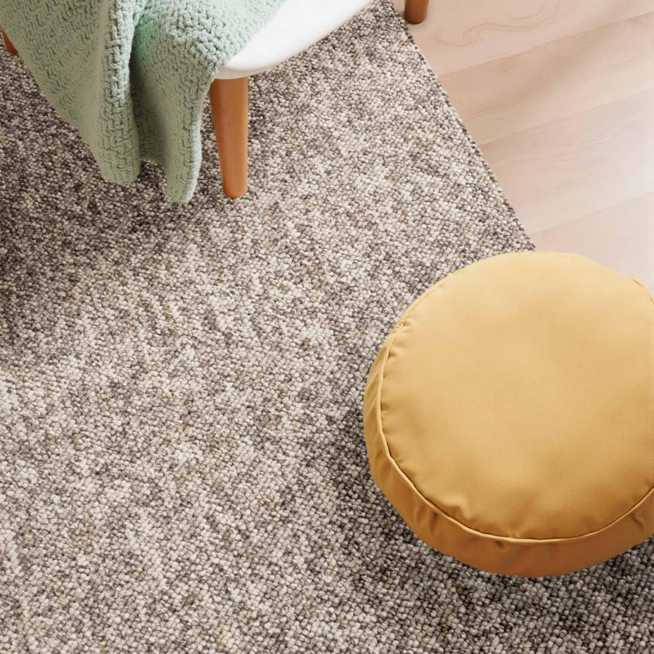 Tapis salon, motif faux uni, ROCCCO, look chaleureux, entretien