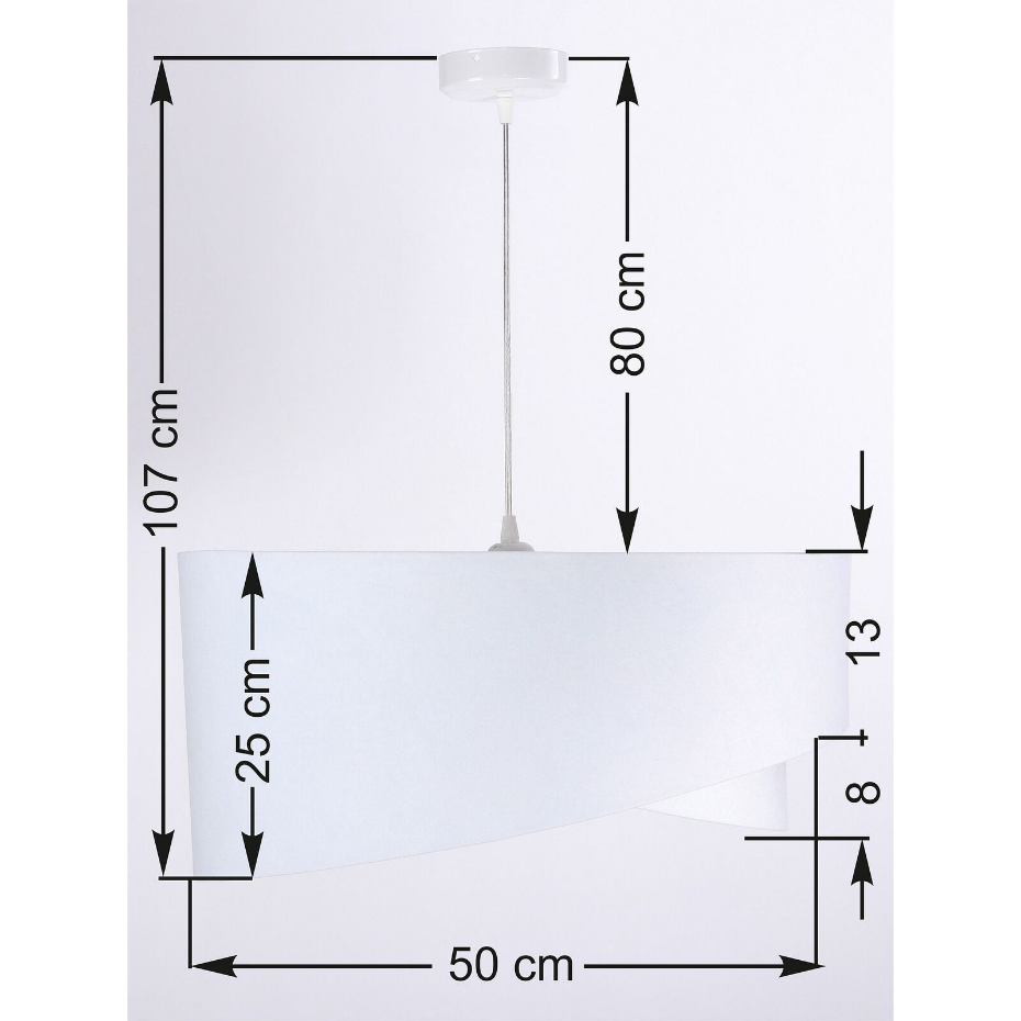 Suspension en tissu modèle Asymetric
