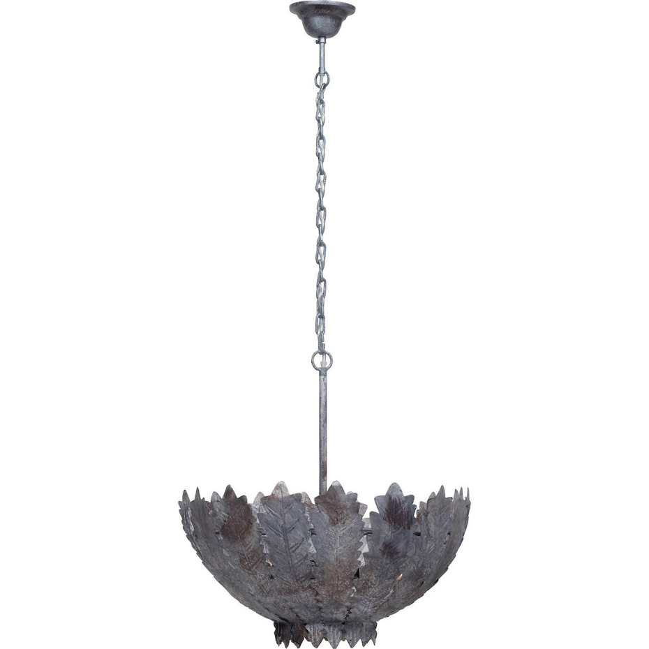 Suspension en fer motif feuilles d automne