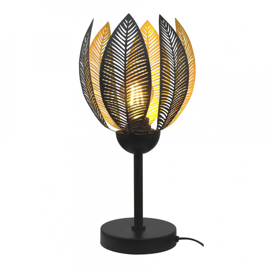 Lampe à poser en métal perforé, VESCA