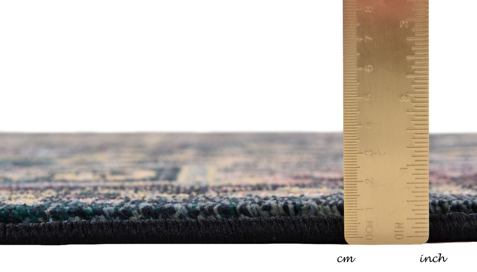 Tapis Gabiro Medaillon, tissé, rond