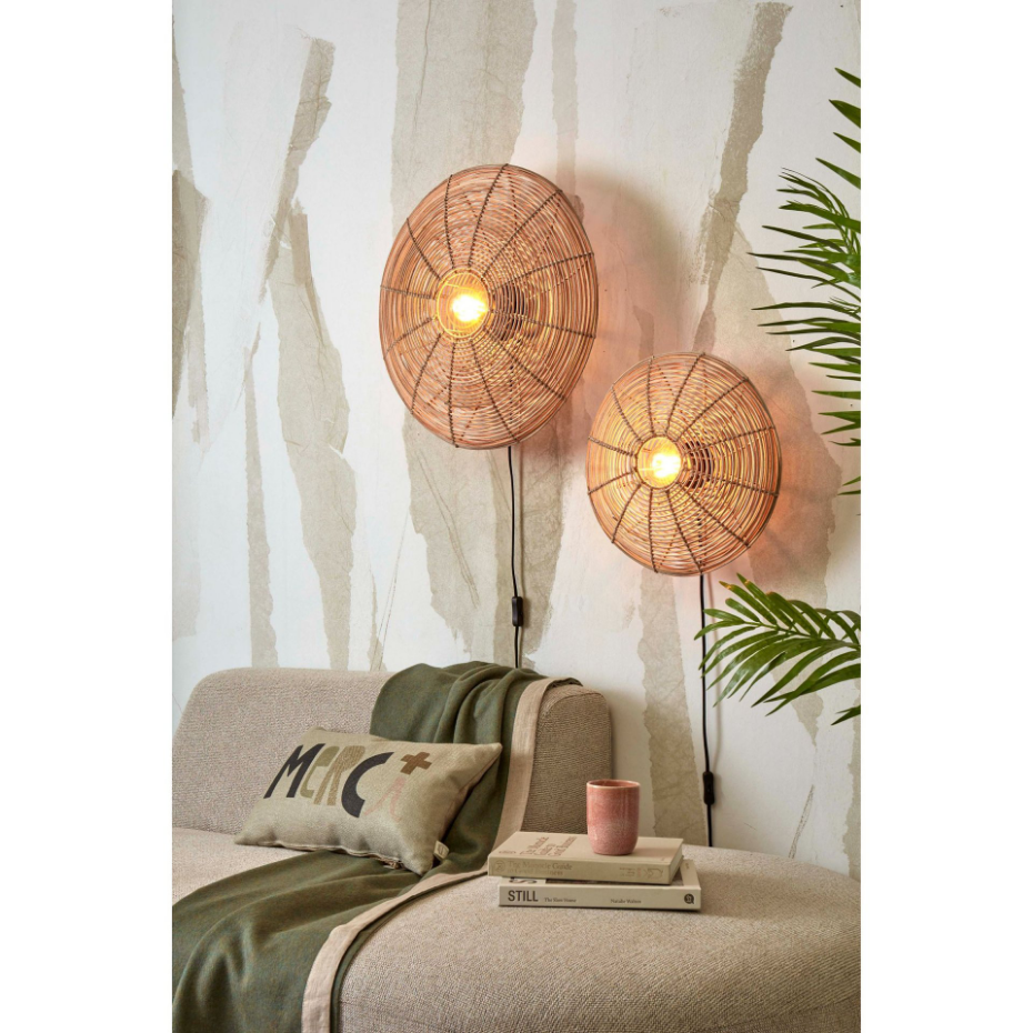 Lampe Murale Rotin TANAMI