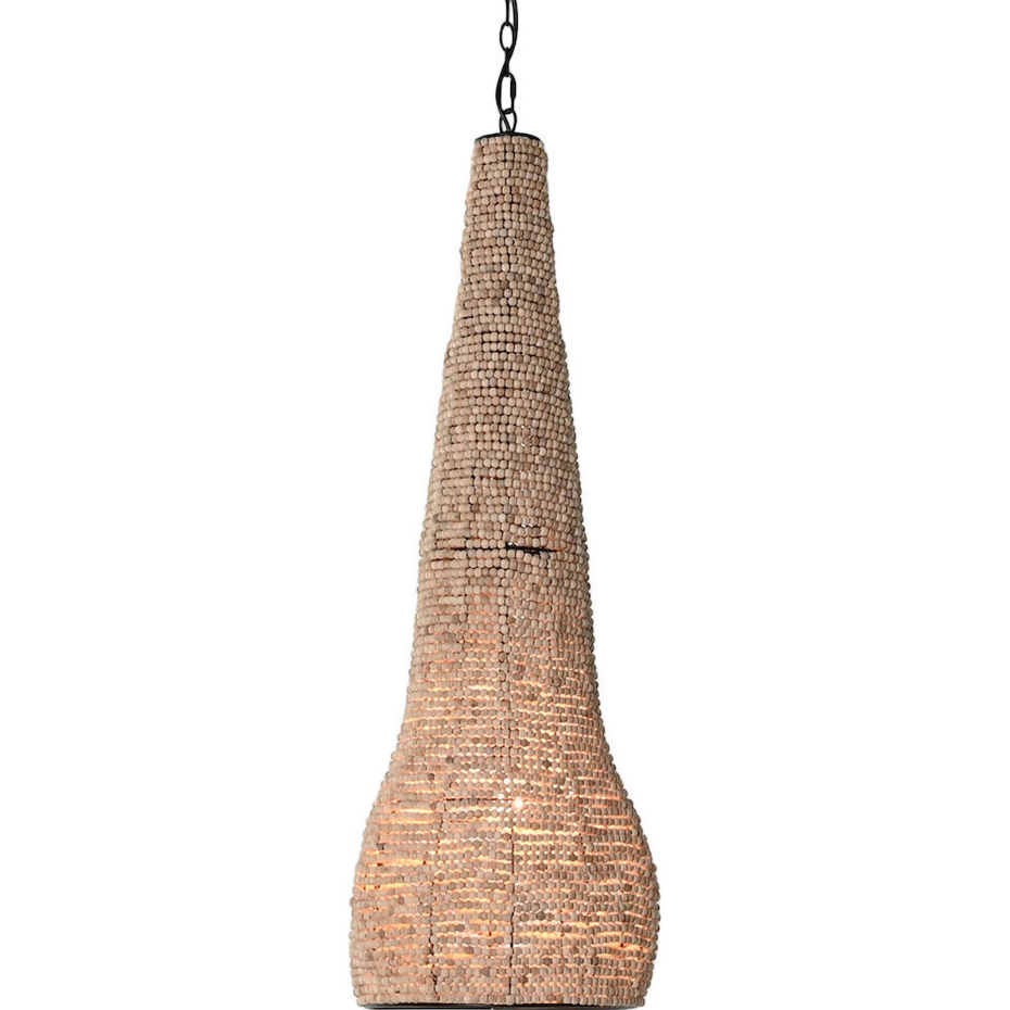 Suspension en bois forme organique Balines