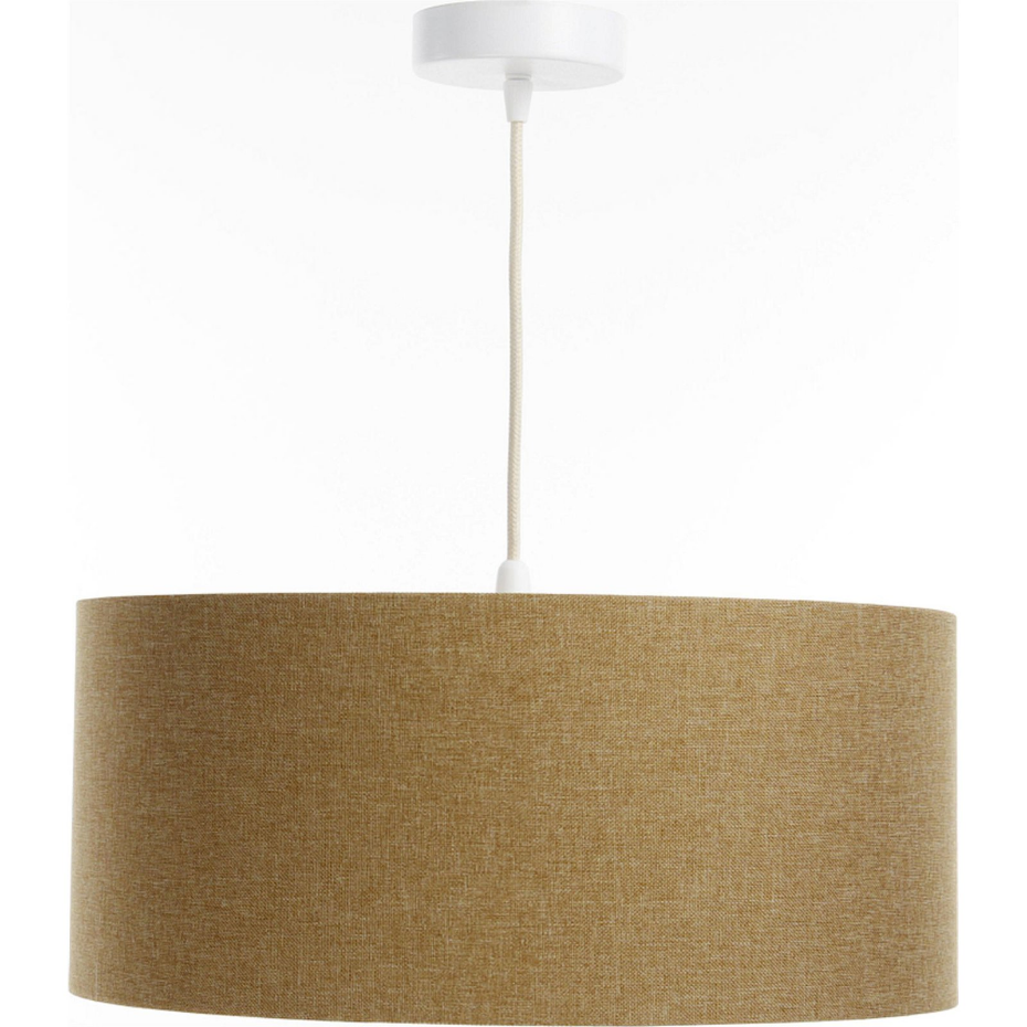 Suspension ronde en tissu Boho Elegant