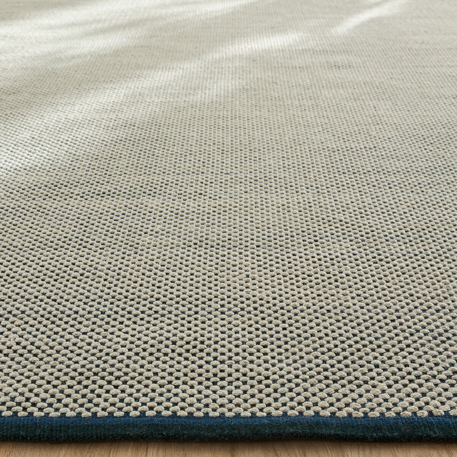 Tapis en polyester recyclé, tissé main, Seura