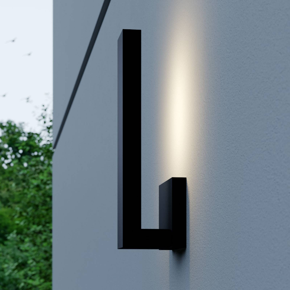 Applique extérieure en aluminium moderneLED