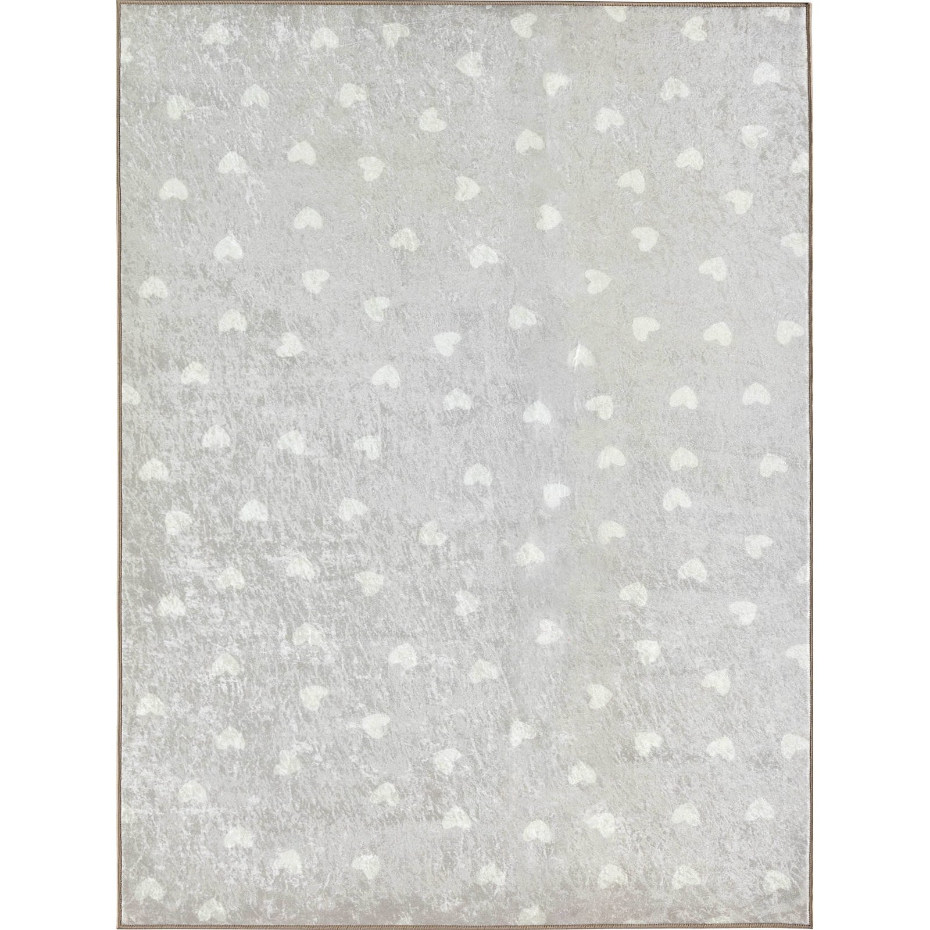 Tapis rectangulaire en polyester HAPPY