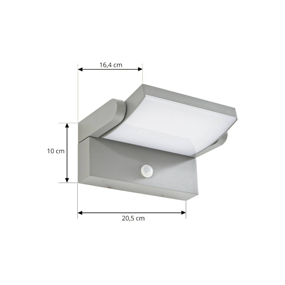 Applique extérieure en aluminium moderneLED