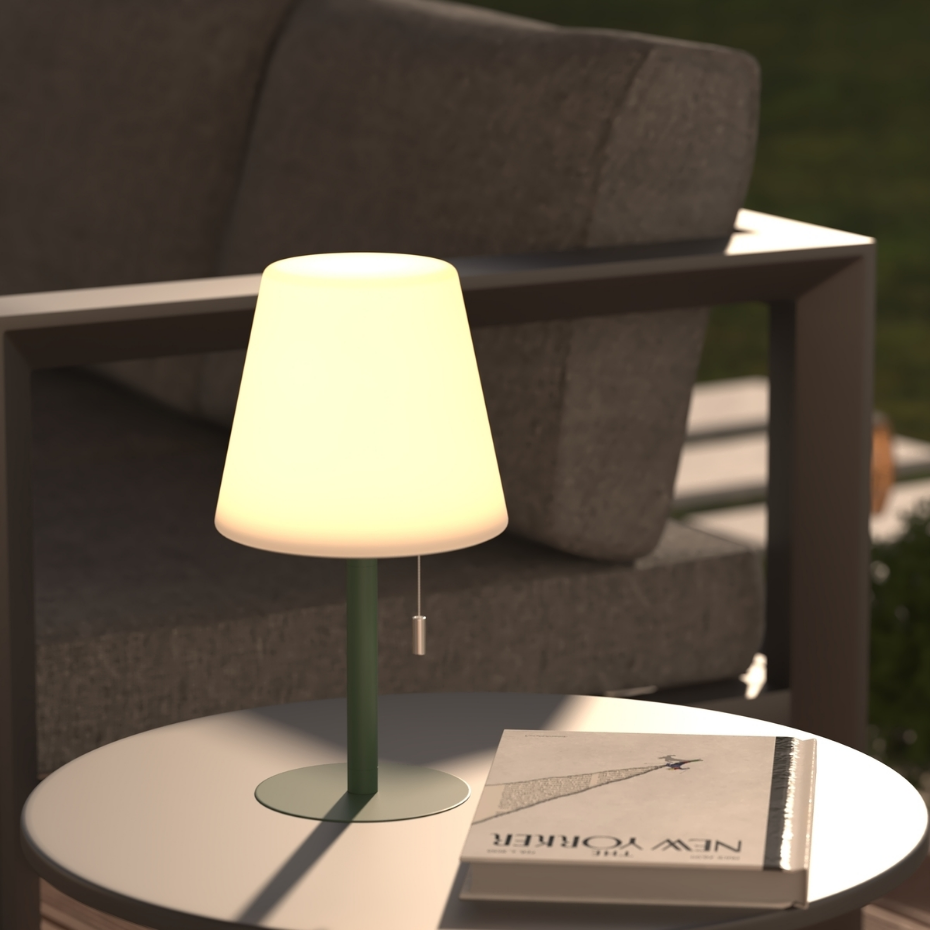 Lampe d'extérieur USB à poser ZACK