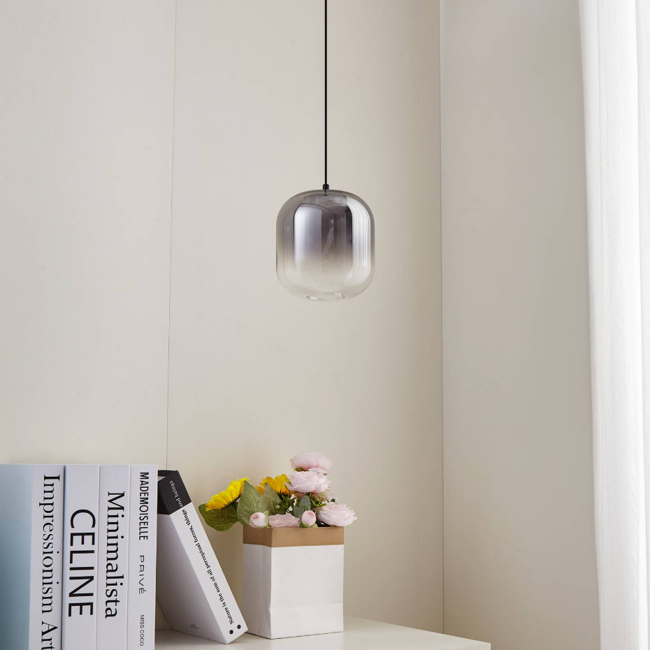 Suspension en verre moderneLED, Avelinra